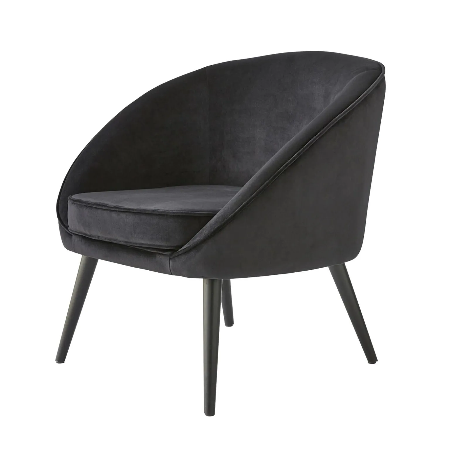 4MURS Fauteuil IRELIA coloris noir - 4MURS