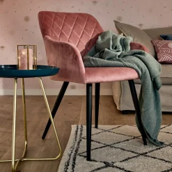 4MURS Fauteuil KIRA coloris rose - 4MURS