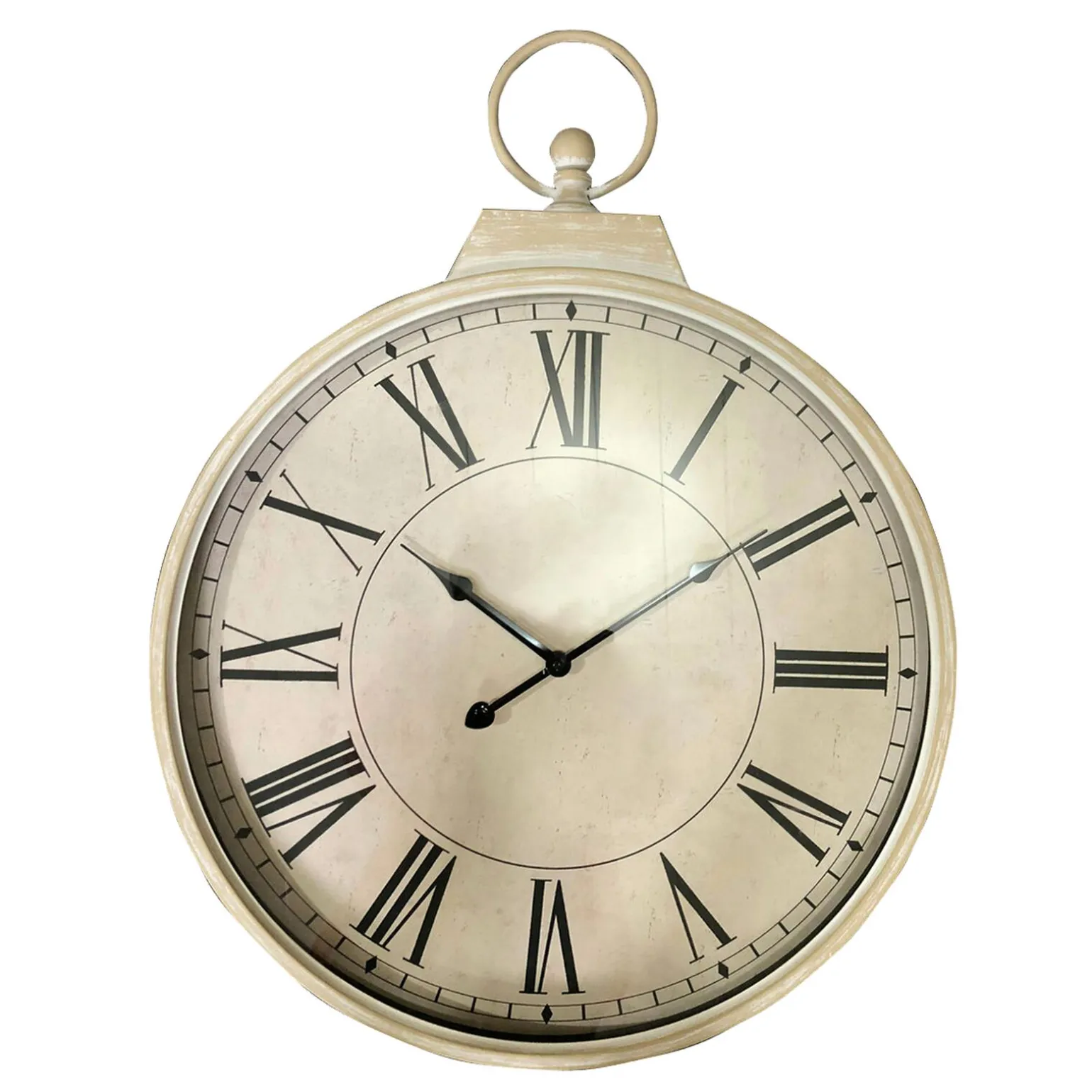 4MURS Horloge à gousset GLADYS coloris blanc cassé - 4MURS