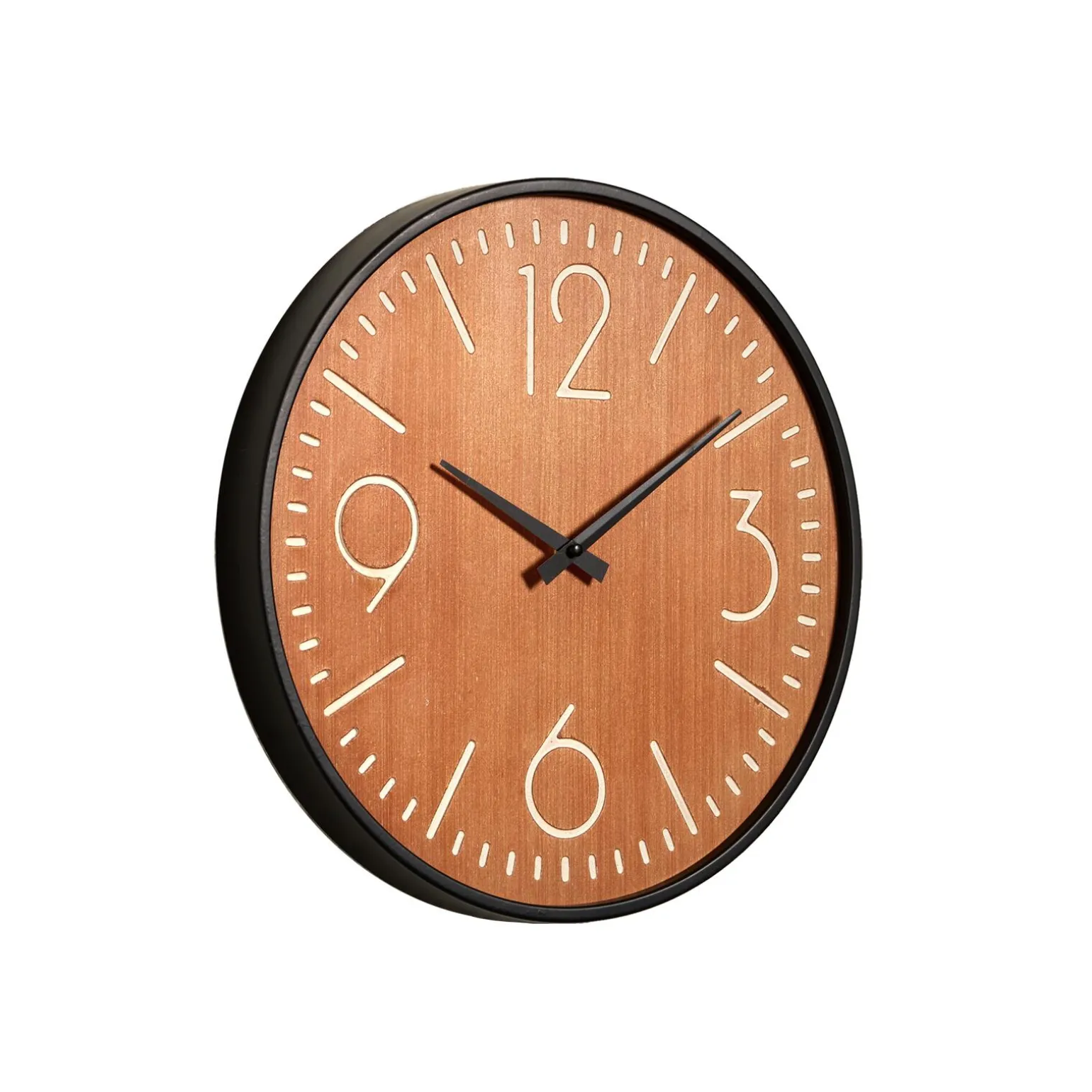 4MURS Horloge en bois ROMY coloris brun - 4MURS
