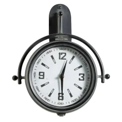 4MURS Horloge en métal MADISSON coloris noir - 4MURS