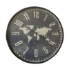 4MURS Horloge WORLD coloris noir - 4MURS