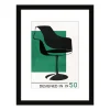 4MURS Image encadrée DESIGNED IN 1950 30 x 40 cm - 4MURS