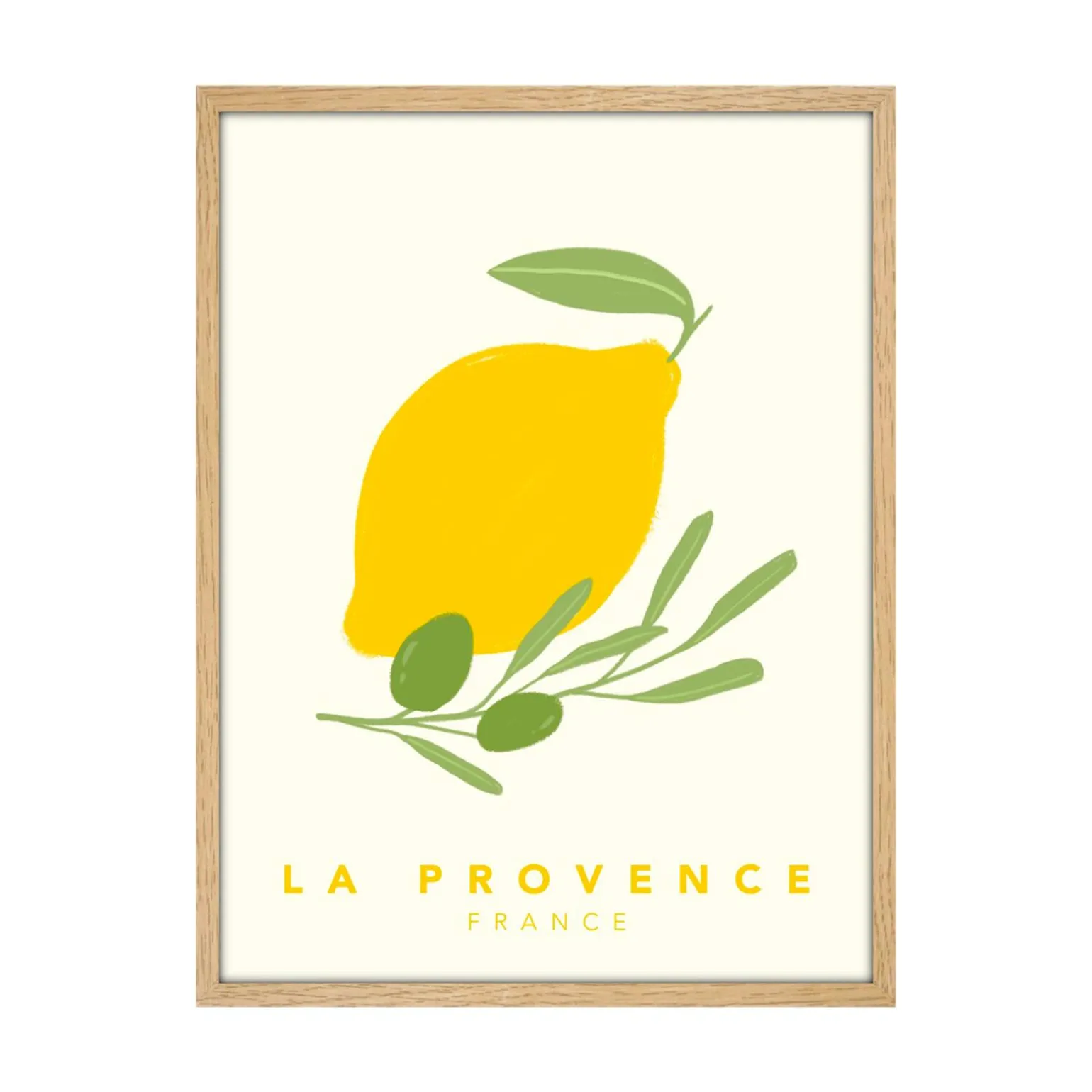 4MURS Image sous verre LA PROVENCE 40 x 60 cm - 4MURS