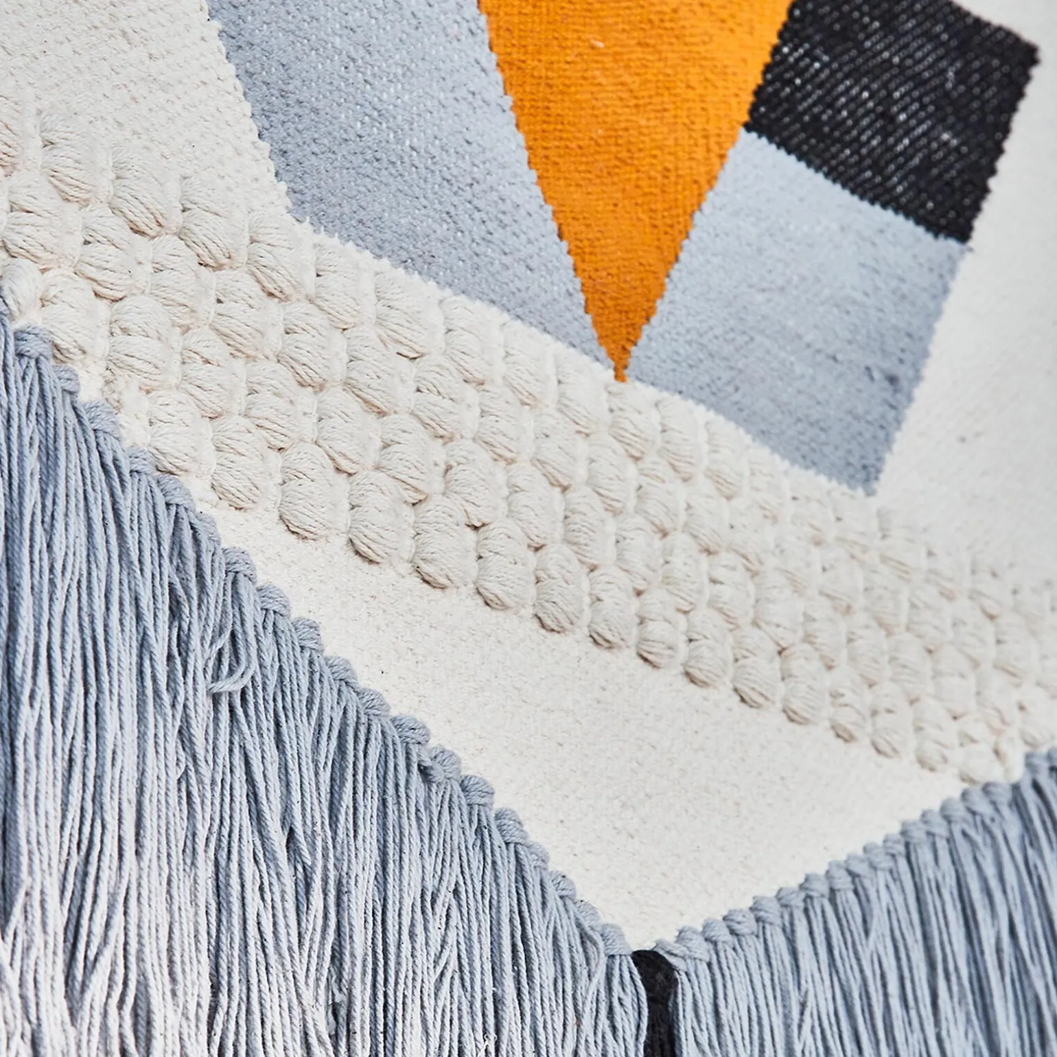 4MURS Kakémono déco AMDO coloris blanc et gris - 4MURS