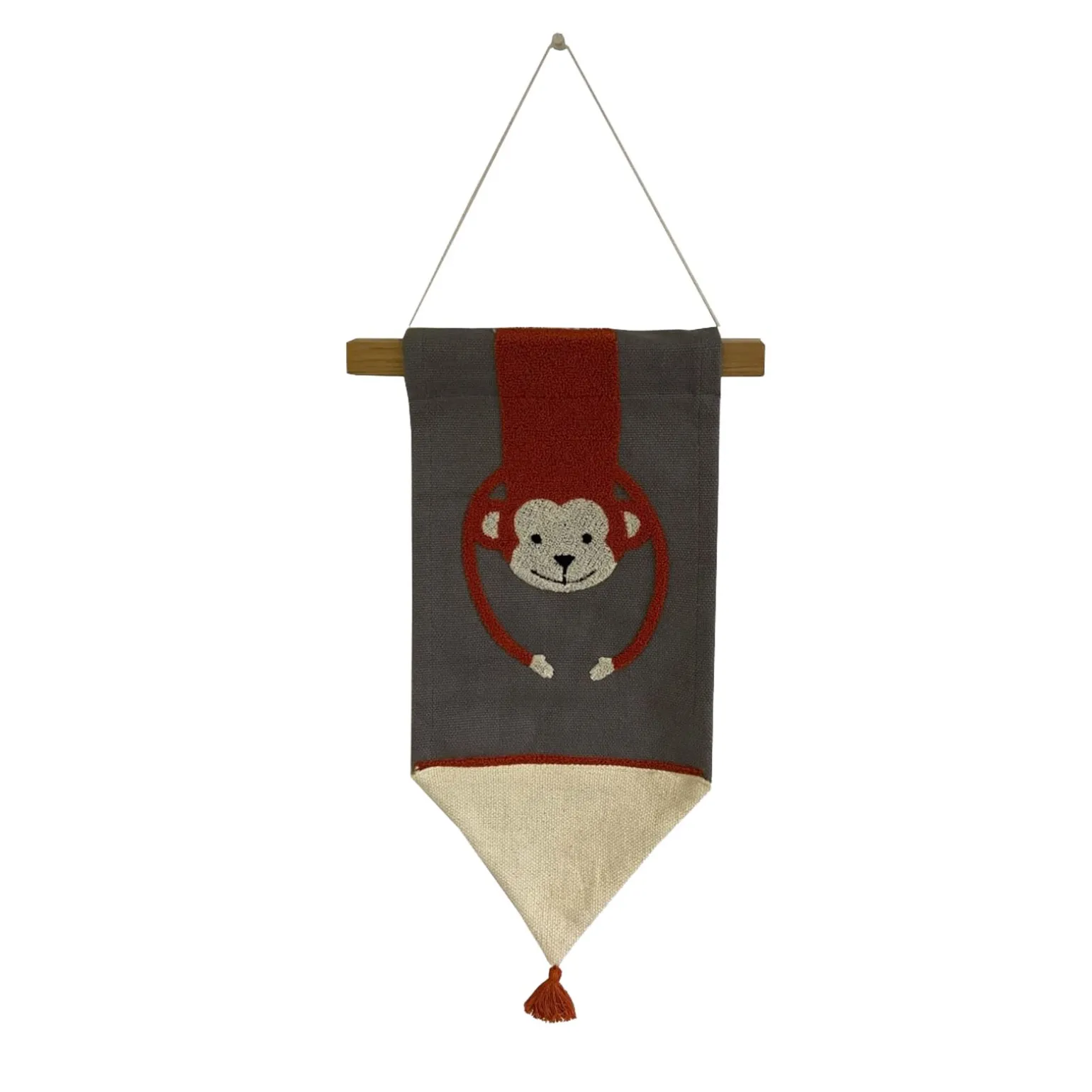 4MURS Kakémono déco SINGE coloris nuances de marron - 4MURS