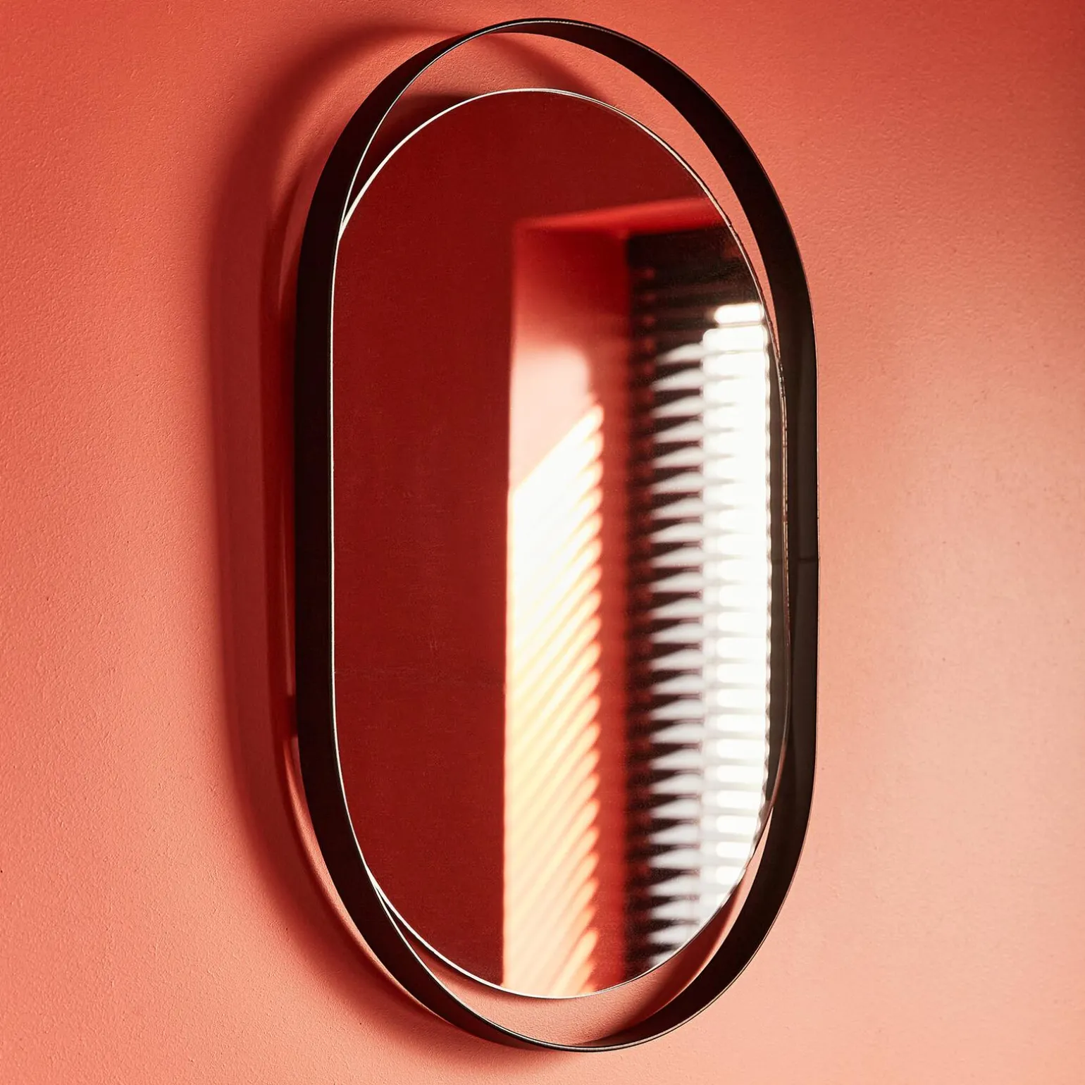 4MURS Miroir en métal MIA 24 x 38,5 cm - 4MURS