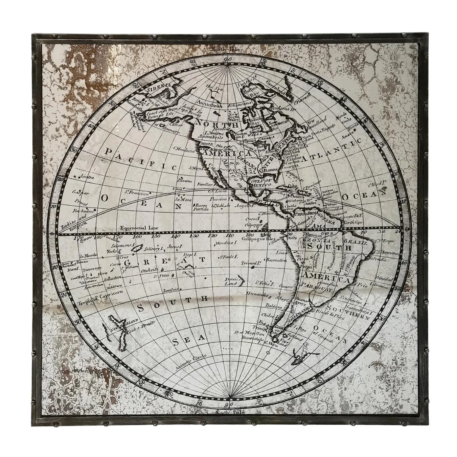 4MURS Miroir teinté GLOBE 83 x 83 cm - 4MURS