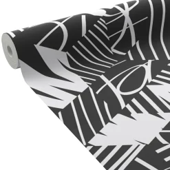 4MURS Papier peint intissé BLAIZE coloris noir léger - 4MURS