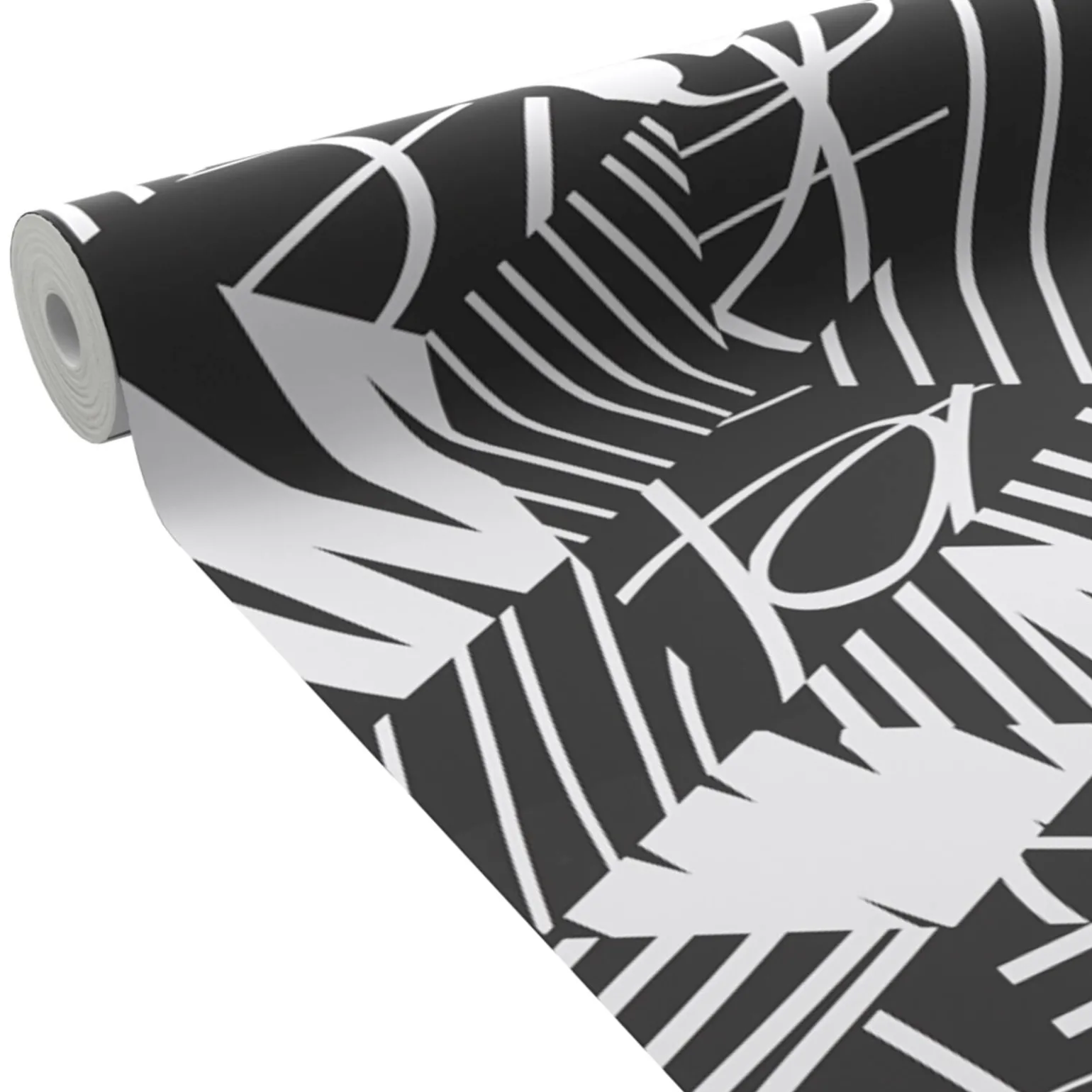 4MURS Papier peint intissé BLAIZE coloris noir léger - 4MURS
