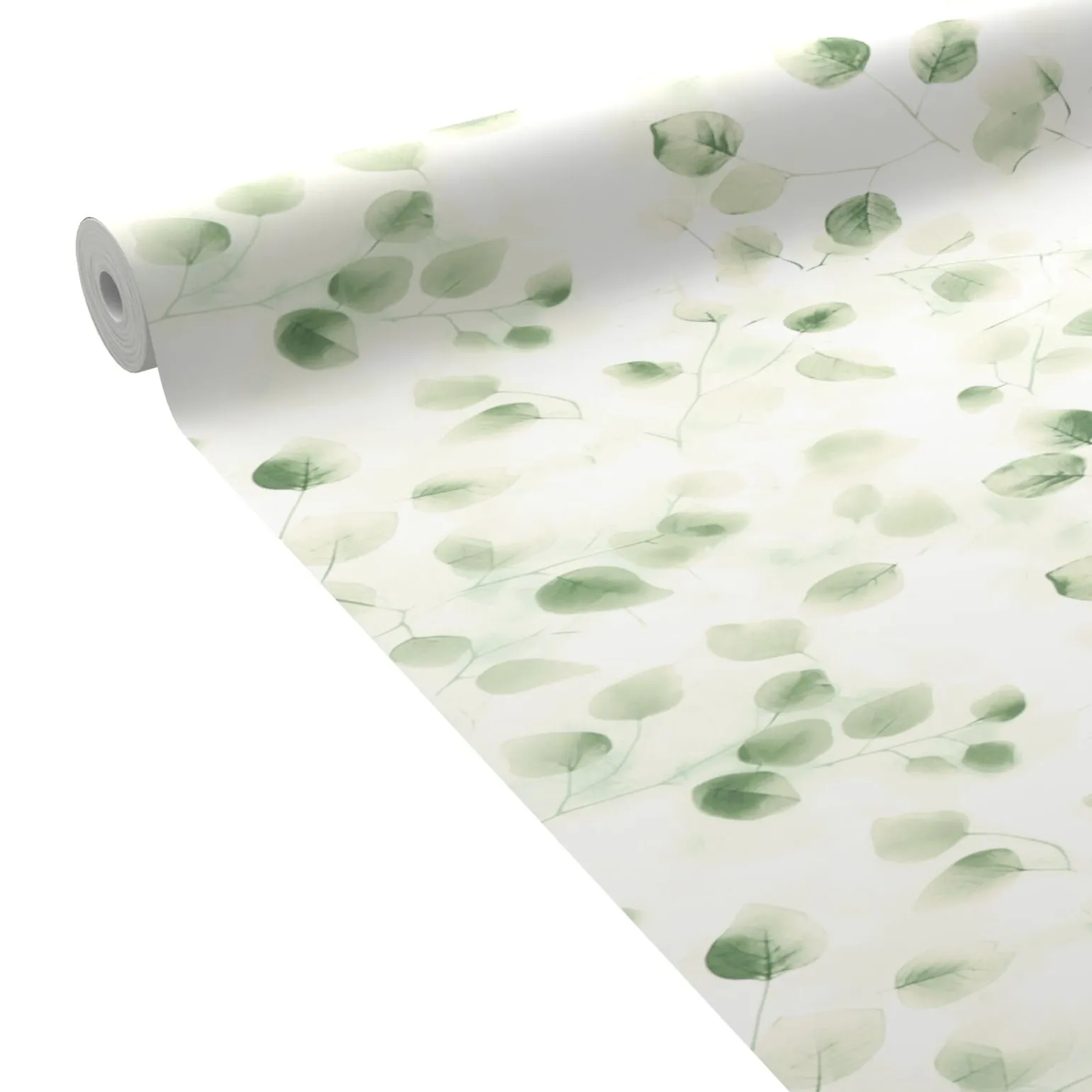 4MURS Papier peint intissé EFFIE coloris vert feuille - 4MURS