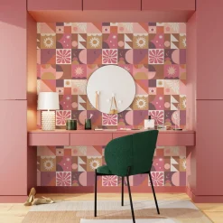4MURS Papier peint intissé MYSTIC coloris multicolore - 4MURS