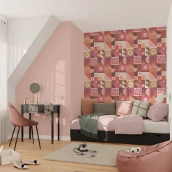 4MURS Papier peint intissé MYSTIC coloris multicolore - 4MURS