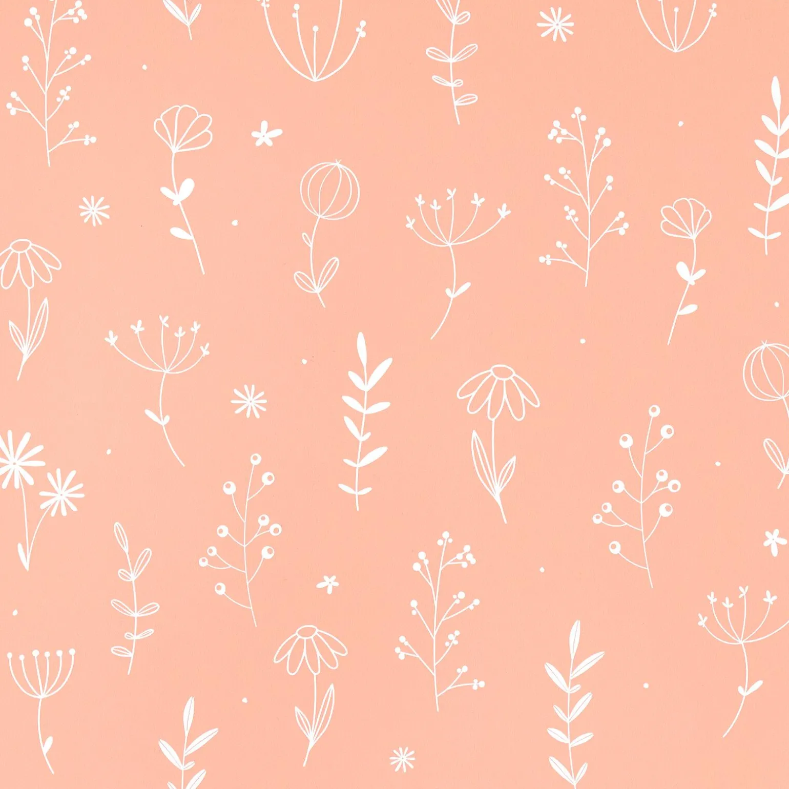 4MURS Papier peint intissé FANTINE coloris terracotta - 4MURS