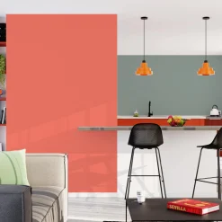4MURS Papier peint intissé OPAL coloris corail - 4MURS