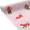 4MURS Papier peint intissé CARAMEL coloris rose poudré - 4MURS