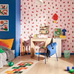 4MURS Papier peint intissé CARAMEL coloris rose poudré - 4MURS