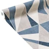 4MURS Papier peint intissé DAVENPORT coloris bleu grisé - 4MURS