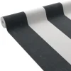 4MURS Papier peint intissé PALAZZO STRIPE noir et blanc - 4MURS