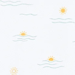 4MURS Papier peint intissé SOLEA coloris blanc - 4MURS