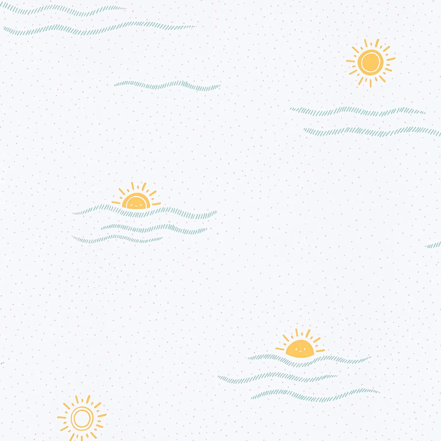 4MURS Papier peint intissé SOLEA coloris blanc - 4MURS