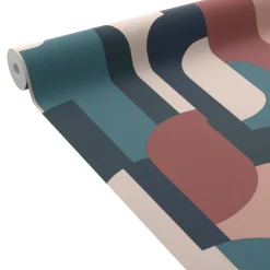4MURS Papier peint intissé BRITTA coloris multicolore - 4MURS