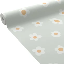 4MURS Papier peint intissé MARGARIDA coloris vert d'eau - 4MURS