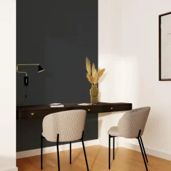 4MURS Papier peint intissé LAZARO coloris noir - 4MURS