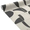 4MURS Papier peint intissé DEREK coloris noir et blanc - 4MURS