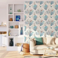 4MURS Papier peint intissé PHYSALIA coloris multicolore - 4MURS