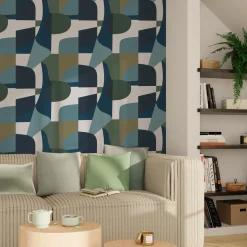 4MURS Papier peint intissé FIRISCO coloris multicolore - 4MURS