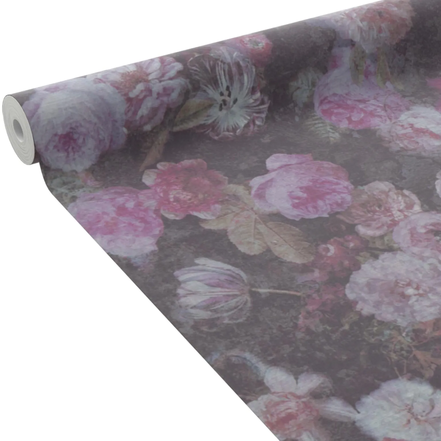 4MURS Papier peint intissé CLAUDIA coloris rose profond - 4MURS