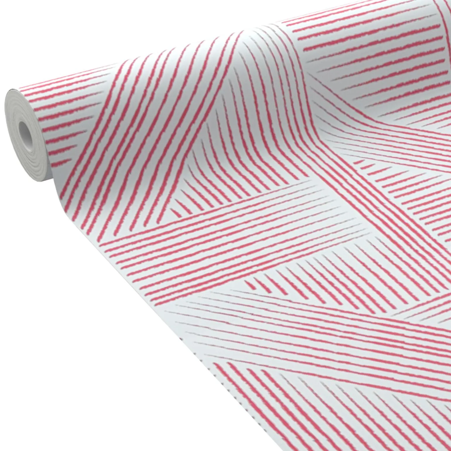 4MURS Papier peint intissé ALARIC coloris corail - 4MURS