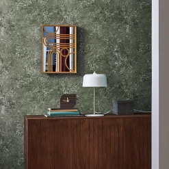 4MURS Papier peint intissé ÉSOPE coloris vert bouteille - 4MURS