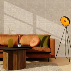 4MURS Papier peint intissé HERCULE coloris sable beige - 4MURS