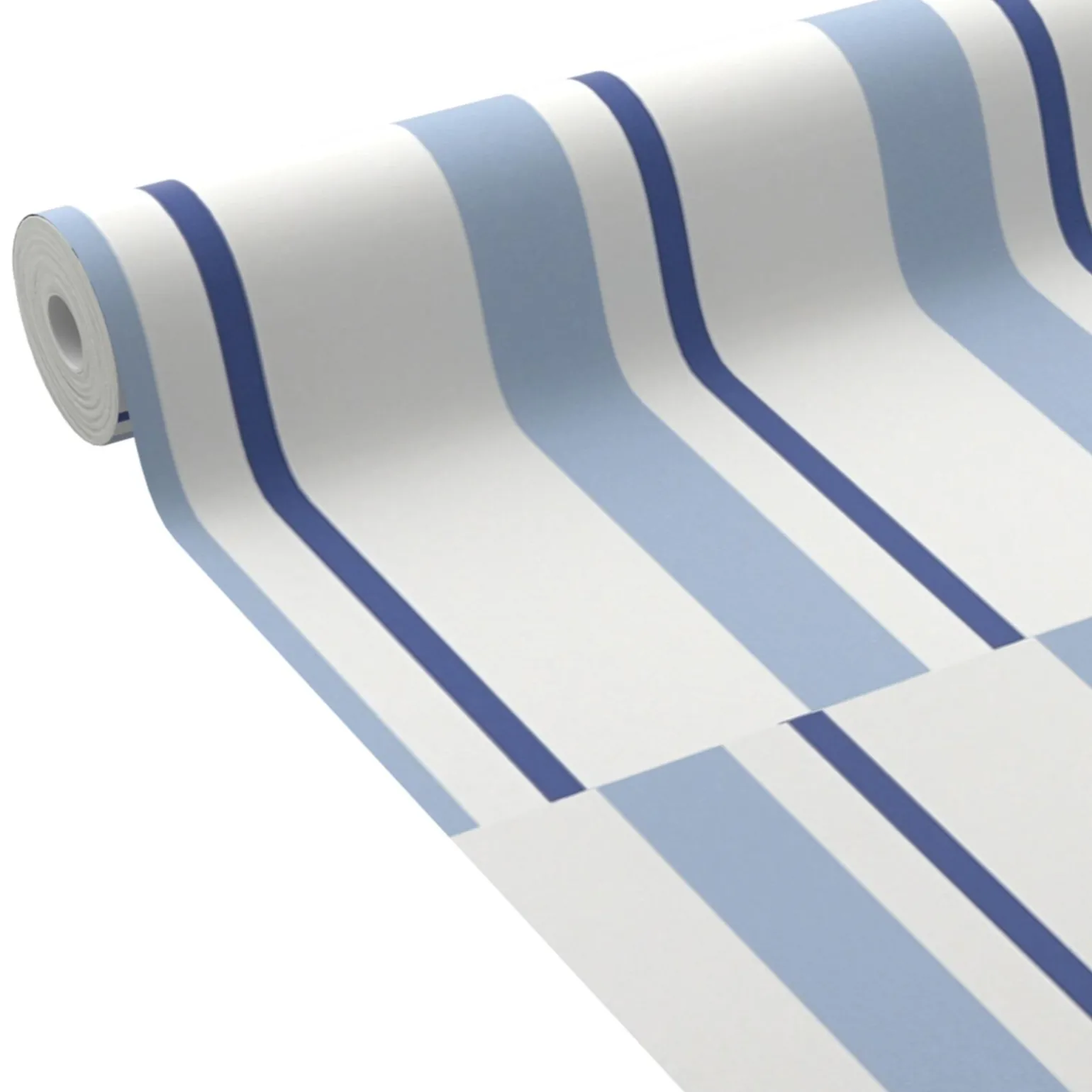 4MURS Papier peint intissé MARINE coloris bleu fumée - 4MURS