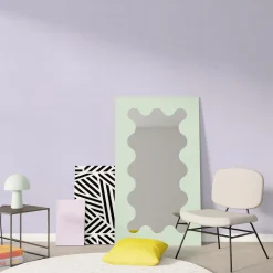 4MURS Papier peint intissé CARO coloris lilas - 4MURS