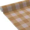 4MURS Papier peint intissé FLAVIE ocre orangé et rose - 4MURS