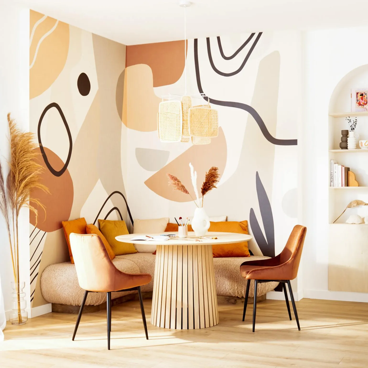 4MURS Papier peint panoramique XL FORM ART 400 x 270 cm - 4MURS