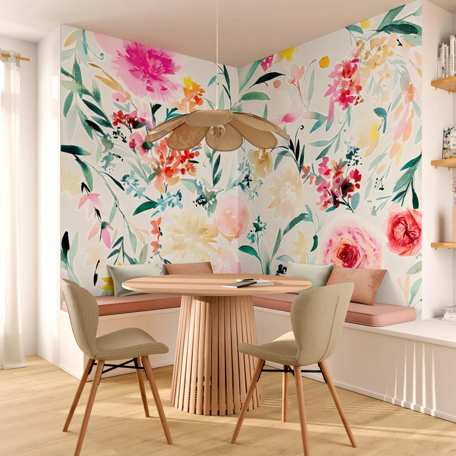 4MURS Papier peint panoramique XL ROSALIA 400 x 270 cm - 4MURS