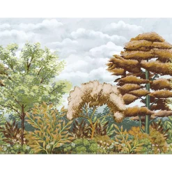 4MURS Papier peint panoramique XL BROCELIANDE 371 x 280 cm - 4MURS
