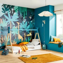 4MURS Papier peint panoramique XL FUN JUNGLE 300 x 270 cm - 4MURS