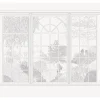 4MURS Papier peint panoramique XL BOW WINDOW 300 x 270 cm - 4MURS