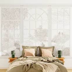4MURS Papier peint panoramique XL BOW WINDOW 300 x 270 cm - 4MURS