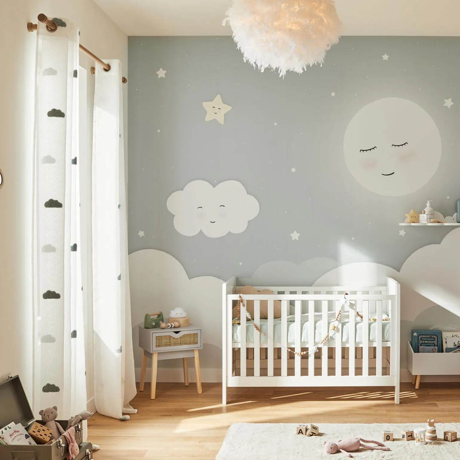 4MURS Papier peint panoramique XL LOUNA 300 x 270 cm - 4MURS