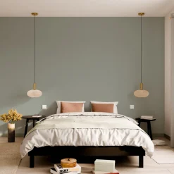 4MURS Papier peint vinyle PODIUM coloris vert de gris - 4MURS
