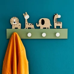 4MURS Patère FUN JUNGLE coloris multicolore - 4MURS