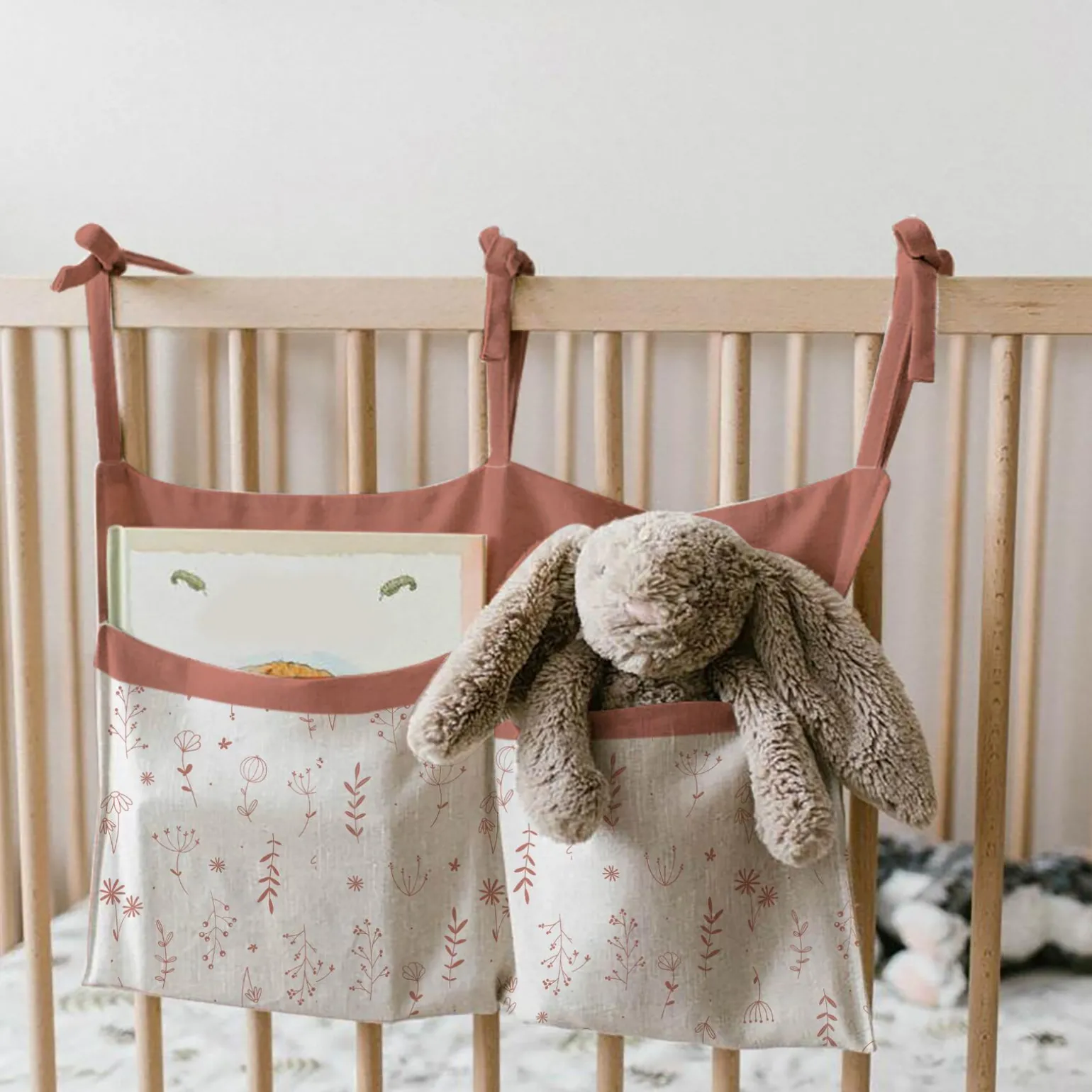 4MURS Rangement mural DOUCE CAMPAGNE beige et terracotta - 4MURS