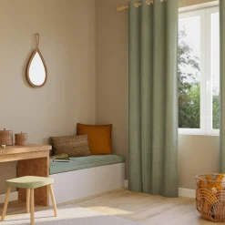 4MURS Rideau thermique KINLEY vert de gris 140 x 260 cm - 4MURS