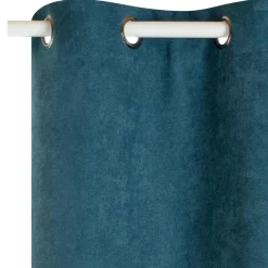 4MURS Rideau thermique KINLEY coloris bleu paon 140 x 260 cm - 4MURS